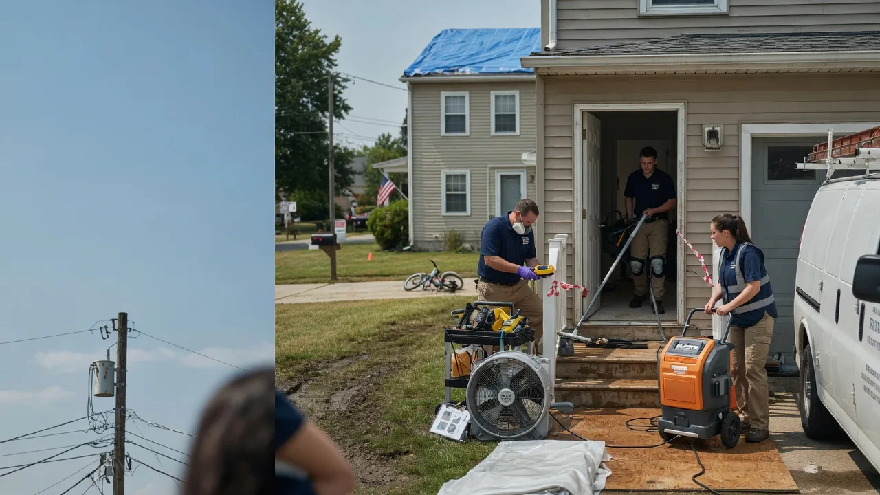 Water Damage Repair in Youngsville, NC near me